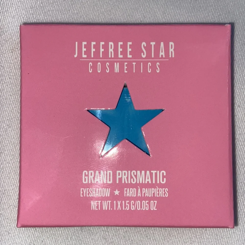 NEW! JEFFREE STAR Pressed Pigment Eye Shadow Single GRAND PRISMATIC Blue Matte